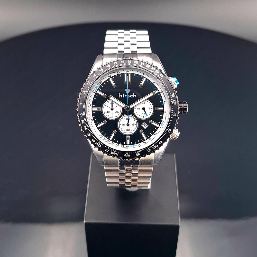 Hirsch – Orbit Chrono – Silber 01 Hirsch – Orbit Chrono – Silber 01
